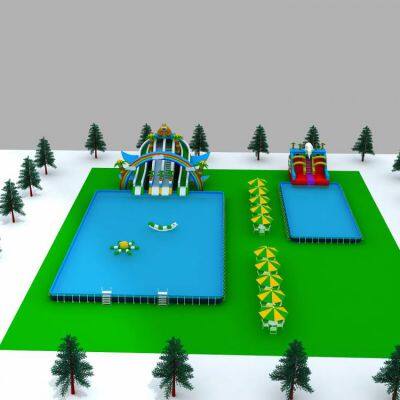 Tongzhixin Second-hand Water Park Equipment, Planned Area 8000 Square Meters, Including 15 Projects, for Package Deal photo-5