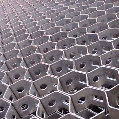 304H Stainless Steel Hexmesh With Bonding Holes /1