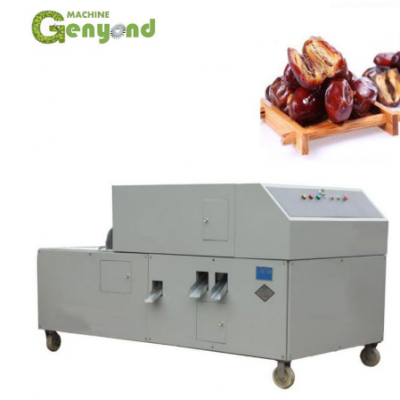 Automatische Fruchtkernentferner Maschine von chinesischen Anbietern. Schlüsselprodukt: Lebensmittelsterilisator für Datteln, Oliven, Kirschen und Pflaumenkernentferner