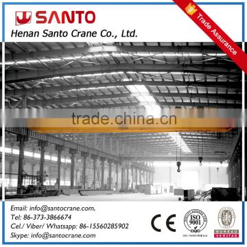 Good Feedback From 60 Countries 25t double beam heavy duty bridge overhead crane with trolley