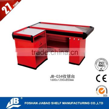 supermarket cash counter JB-034 L1100*W1000*H860mm