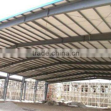 fabricated carbon high quality portal frame steel structure warehouse