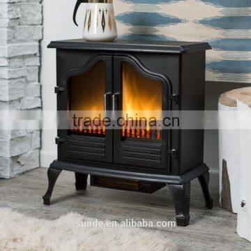 CSA approved 22 inch steel cabinet elegant electric fireplace stove