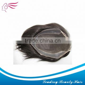 Good quality and unprocessed cheap remy hair Toupee