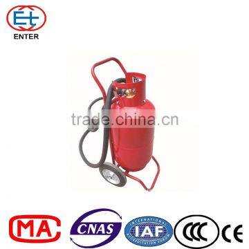 25kg Dry powder fire extinguisher on wheel