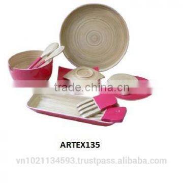 Hot Sale Spun Bamboo Lacquer Pot photo-5