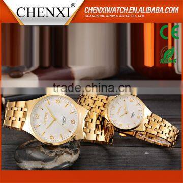 Fashional Popular Business Men'S Quartz Movement Gold Plated Fashion Watch