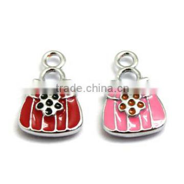 Bag Party New Pendant Jewelry Colorful Energy Fashion Bag Pendant Red Pink Bags Pendant For Women