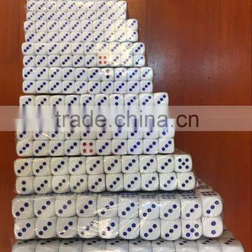 10-22MM Ordinary KTV Bar Dice/Hotel Dice/Night Singing Dice/Conventional White With Red and Blue Point Dice photo-1