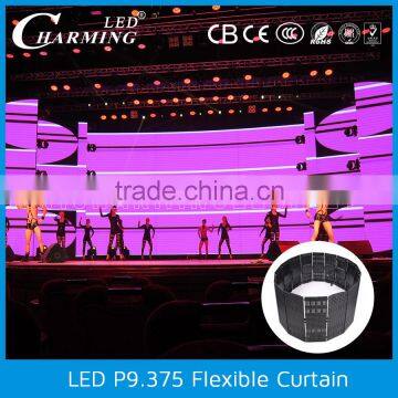 high brightness flexible rental led display