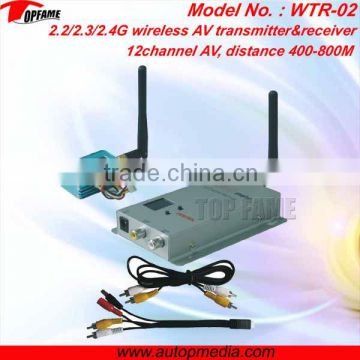 WTR-02 2.4Ghz AUDIO&VIDEO transmission&reception, 400mW