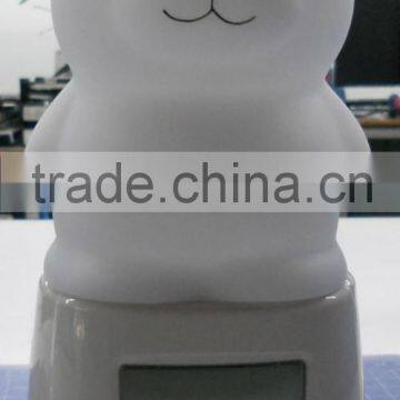 Rechargeable Night Light With Thermometer and Humiditor and Clock photo-2