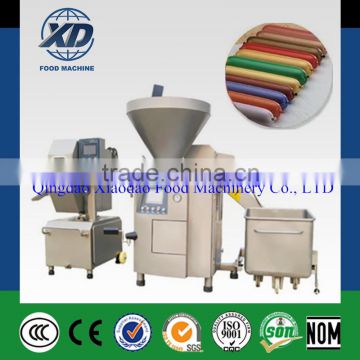 Vacuum sausage filler stuffer, vacuum sausage filling machine