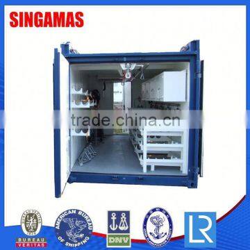 Movable Flat Folding Container Workshop