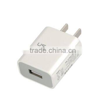 USAMS Single USB Output Charger Adapter for iPhone/iPad/iPod Fast Charging US Plug Charger Travel Series MT-5526