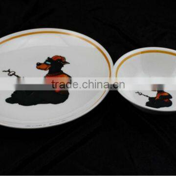 melamine dinnerware sets