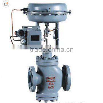 handle wheel control valve with pneumatic actuator