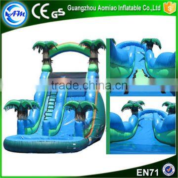 Best selling large inflatable water slide children inflatable pool with slide