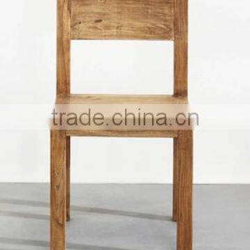 Chinese antique reclaimed solid wood dining chair