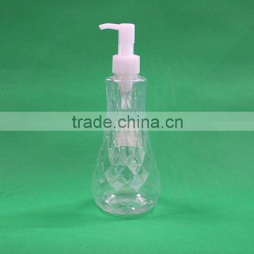 50ml/60ml/70ml/150ml/200ml Transparent PET cosmetic foam pump bottle/ lotion pump bottle