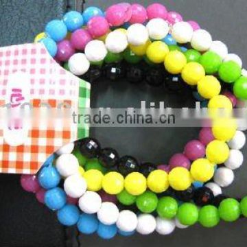 Kids acrylic bracelet,Kids acrylic beaded bracelet/jewelry