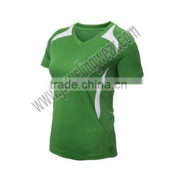 New green soccer jersey,full soccer uniform,football training jersey