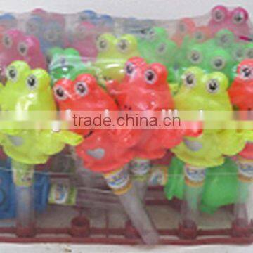 frog whistle toy with candy