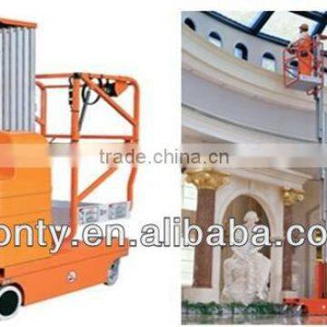 self-propelled aluminum alloy mast lift /man lift