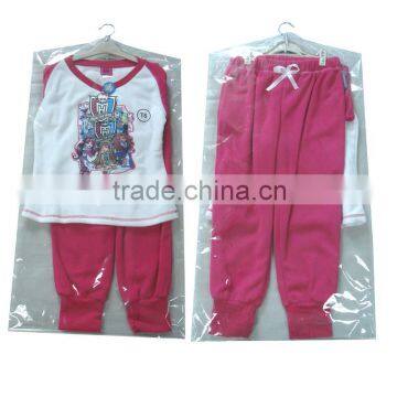 girls long sleeve cotton pajamas kids sleeping wear children Monster high pajamas