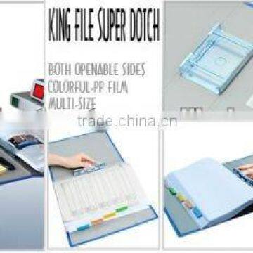 Convenience file folder in filing document