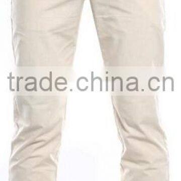 fashion design cotton elastic waist mens pants