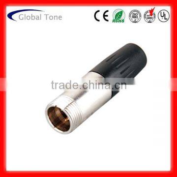 Mini XLR male with locking
