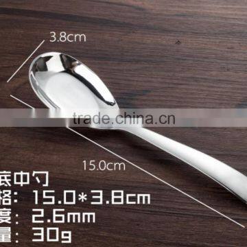 Soup Spoon Stainless Steel 410 of Mirror Polish and Gold Color photo-6