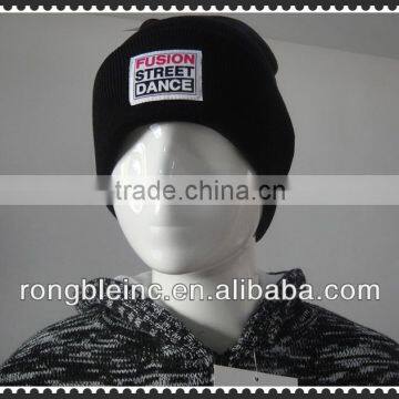 fashionable accessories Confortable Plain Custom Acrylic Beanie