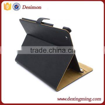 For ipad leather case, For ipad 2 3 4 flip leather cover high quality