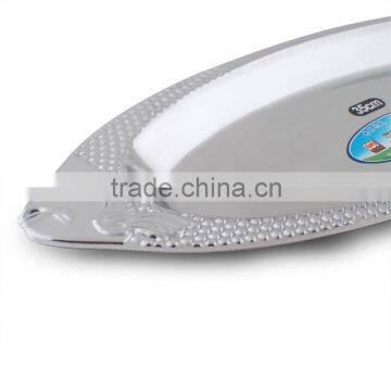 2015 Hot Products Modern Designs Stainless Steel Fish Shape Multipurpose Kitchen Dinner Plate photo-2