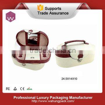 New design leather jewelry wholesale gift boxes