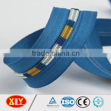 Zipper manufacuture supply Customized size printed nylon zipper