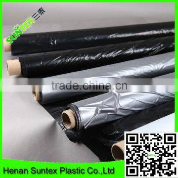 Suntex produce PE material plastic silver black mulch film/agricultural mulch new film price