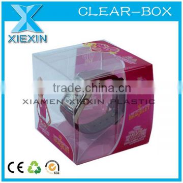 offset printing clear gift box for bracelets