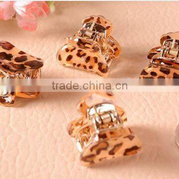 fancy hair accessories small decorative claw clips plastic hair clips