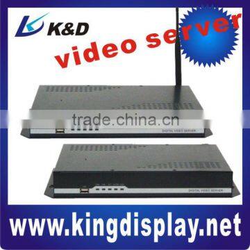 Wireless/wired Digital Video Server with Storage