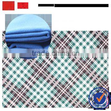 china textile embossing fabrics vivid imitation melton print fabric / cheap polyester viscose spandex for winter coat