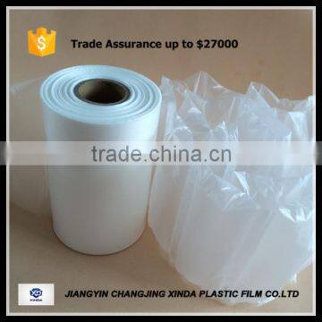 buffering cushion wrap air column packaging sheet/inflatable buffer sheet roll