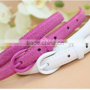 Top Fashion Belt for Women Adjustable Buckle PU Belt Manufacturer photo-2