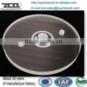 Fused silica sheet clear quartz plate glass