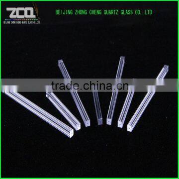 Rectangular Capillary Quartz Glass Tube with roundness inside