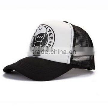 Summer Hat Cheap Custom Black Cotton Mesh Trucker Cap Wholesale