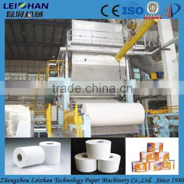 Small Scale Toilet Tissue Paper Production Line Used Tissue Paper Making Machine photo-3