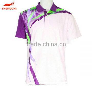 100% Polyester Creative Sublimation Souvenir Gift Polo Shirt